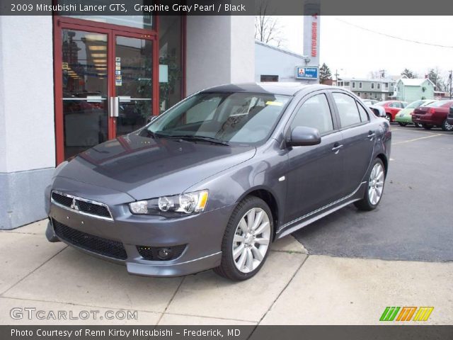 2009 Mitsubishi Lancer GTS in Graphite Gray Pearl