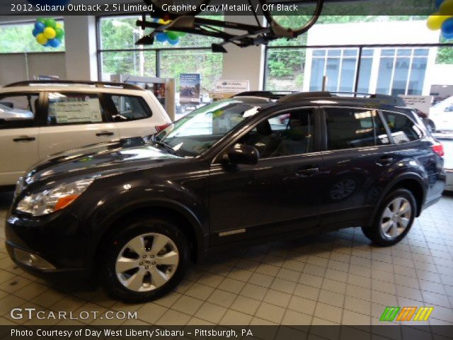 2012 Subaru Outback 2.5i Limited in Graphite Gray Metallic