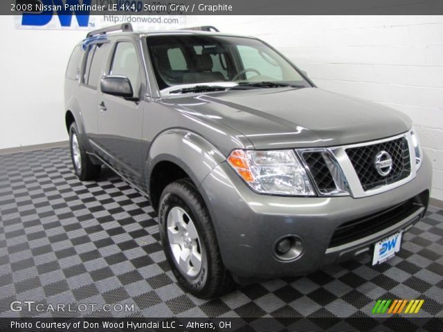 2008 Nissan Pathfinder LE 4x4 in Storm Gray