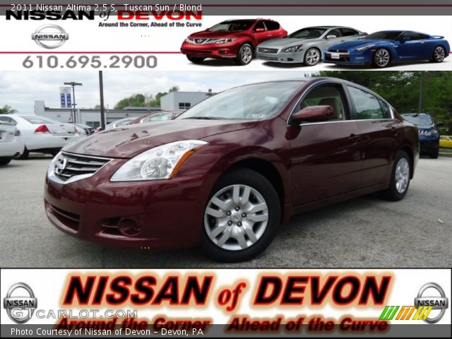 2011 Nissan Altima 2.5 S in Tuscan Sun