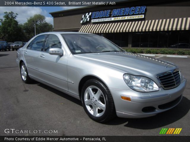 2004 Mercedes-Benz S 430 Sedan in Brilliant Silver Metallic