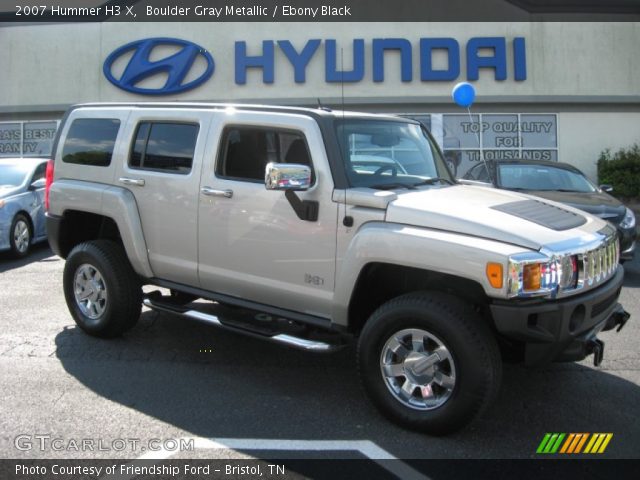 2007 Hummer H3 X in Boulder Gray Metallic