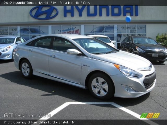 2012 Hyundai Sonata Hybrid in Silver Frost Metallic