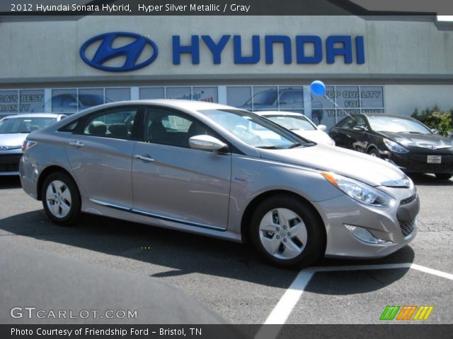 2012 Hyundai Sonata Hybrid in Hyper Silver Metallic