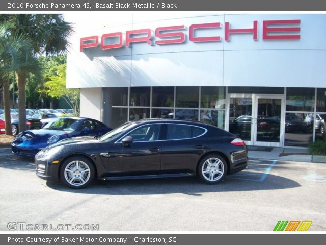 2010 Porsche Panamera 4S in Basalt Black Metallic