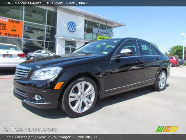 2009 Mercedes-Benz C 300 Sport in Black