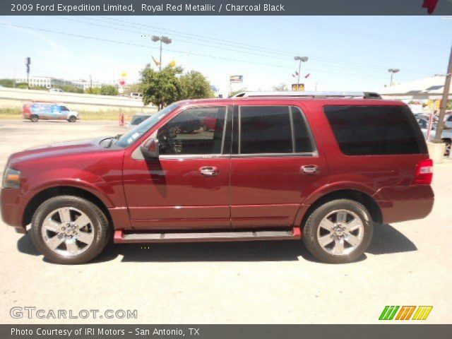 2009 Ford Expedition Limited in Royal Red Metallic