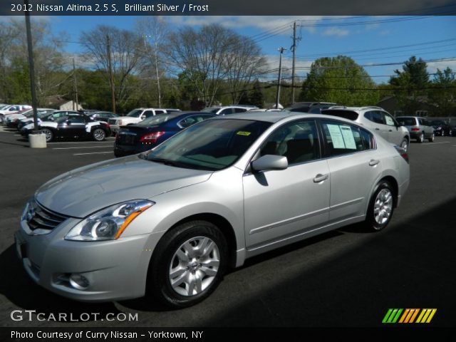 2012 Nissan Altima 2.5 S in Brilliant Silver