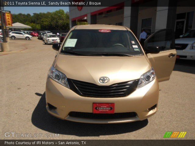 2011 Toyota Sienna LE in Sandy Beach Metallic