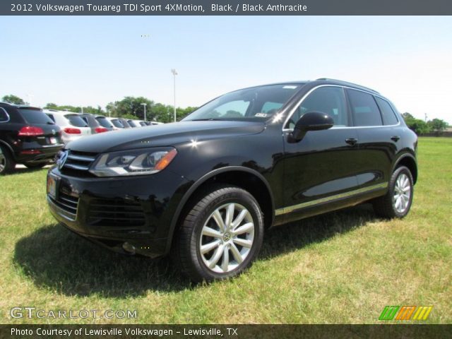 2012 Volkswagen Touareg TDI Sport 4XMotion in Black