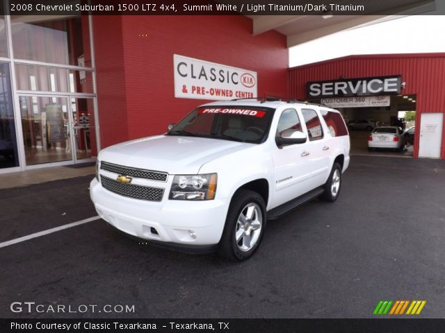 2008 Chevrolet Suburban 1500 LTZ 4x4 in Summit White