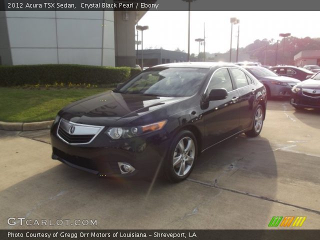 2012 Acura TSX Sedan in Crystal Black Pearl