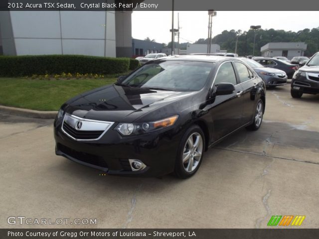 2012 Acura TSX Sedan in Crystal Black Pearl