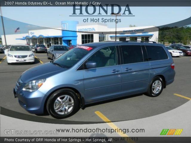 2007 Honda Odyssey EX-L in Ocean Mist Metallic