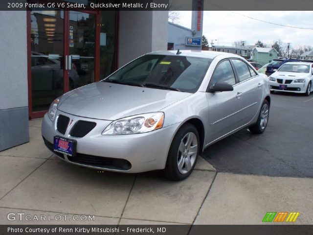 2009 Pontiac G6 V6 Sedan in Quicksilver Metallic