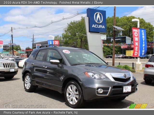 2010 Acura RDX SH-AWD Technology in Polished Metal Metallic