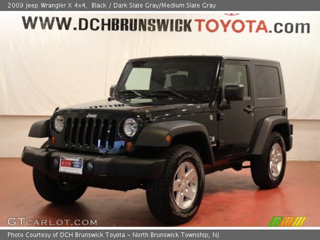 2009 Jeep Wrangler X 4x4 in Black