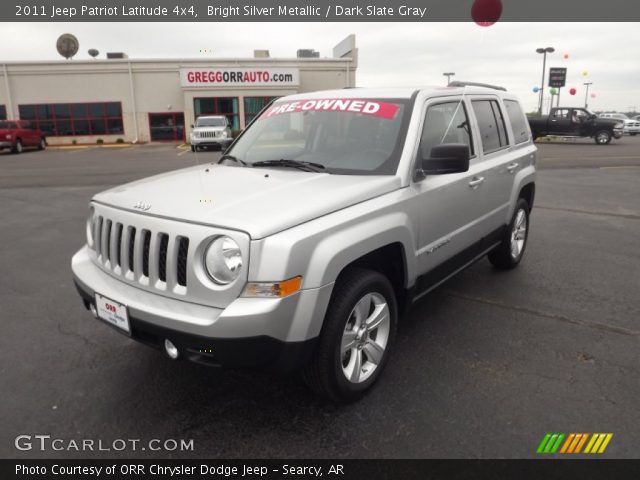 2011 Jeep Patriot Latitude 4x4 in Bright Silver Metallic