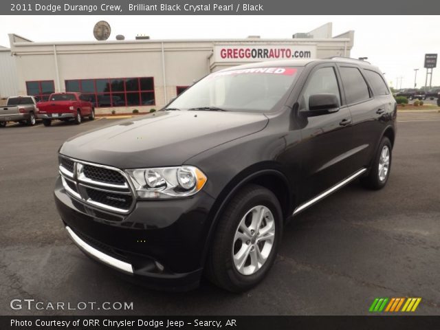 2011 Dodge Durango Crew in Brilliant Black Crystal Pearl