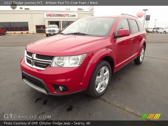 2012 Dodge Journey SXT in Brilliant Red Tri-Coat Pearl