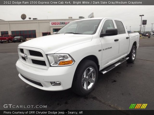 2012 Dodge Ram 1500 Express Crew Cab 4x4 in Bright White