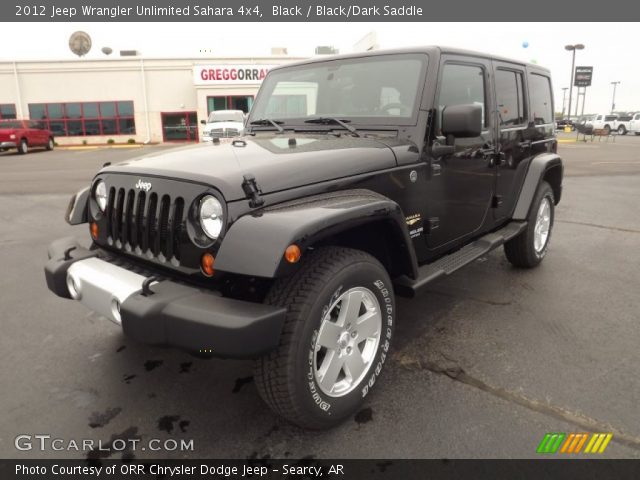 2012 Jeep Wrangler Unlimited Sahara 4x4 in Black