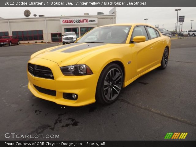 2012 Dodge Charger SRT8 Super Bee in Stinger Yellow