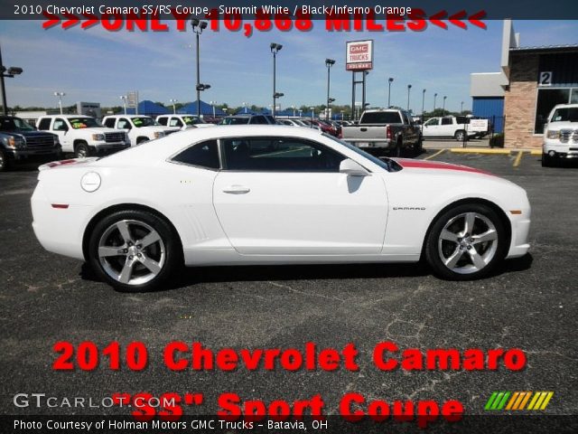 2010 Chevrolet Camaro SS/RS Coupe in Summit White