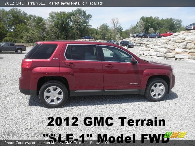 2012 GMC Terrain SLE in Merlot Jewel Metallic