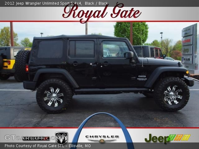 2012 Jeep Wrangler Unlimited Sport S 4x4 in Black