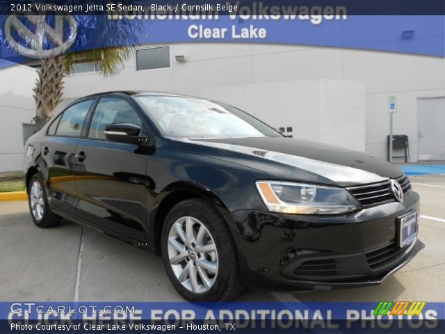 2012 Volkswagen Jetta SE Sedan in Black