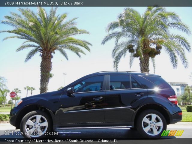 2009 Mercedes-Benz ML 350 in Black