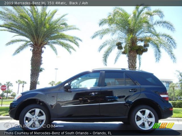 2009 Mercedes-Benz ML 350 4Matic in Black