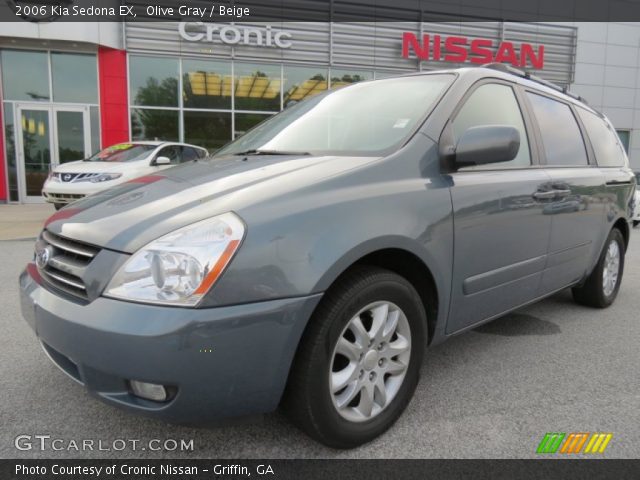 2006 Kia Sedona EX in Olive Gray