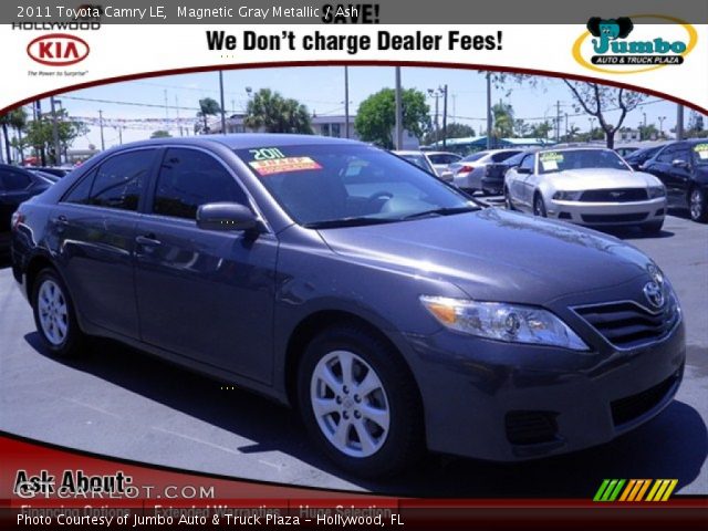 2011 Toyota Camry LE in Magnetic Gray Metallic