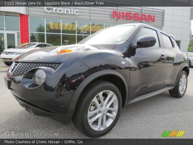 2012 Nissan Juke SV in Sapphire Black