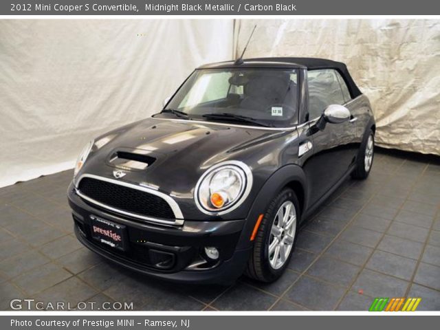 2012 Mini Cooper S Convertible in Midnight Black Metallic