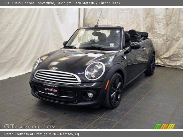 2012 Mini Cooper Convertible in Midnight Black Metallic