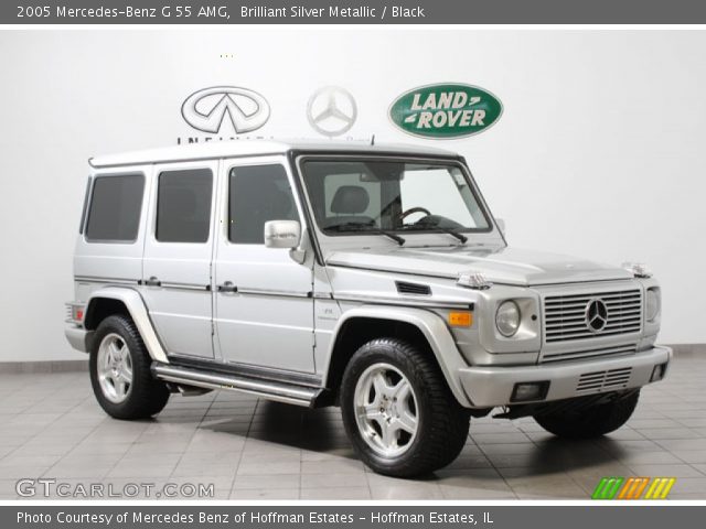 2005 Mercedes-Benz G 55 AMG in Brilliant Silver Metallic