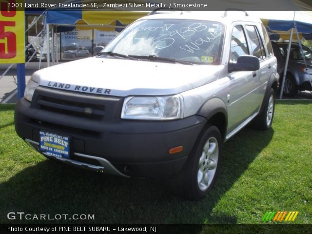 2003 Land Rover Freelander SE in Zambezi Silver Metallic