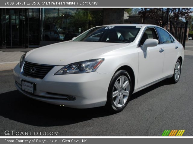 2009 Lexus ES 350 in Starfire Pearl White