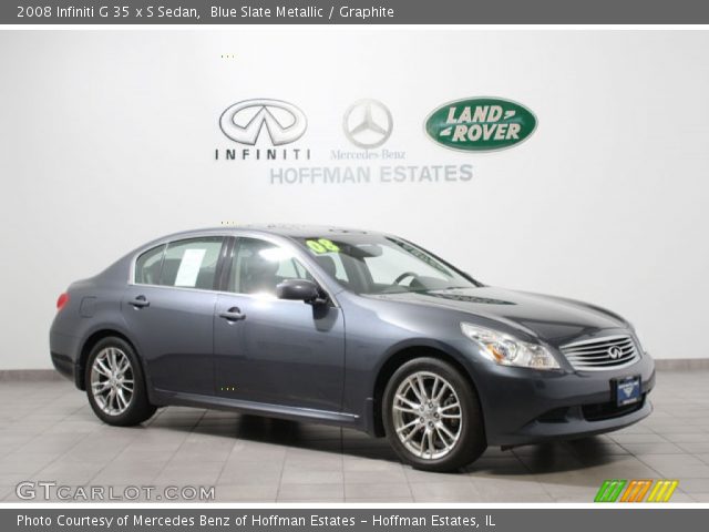 2008 Infiniti G 35 x S Sedan in Blue Slate Metallic