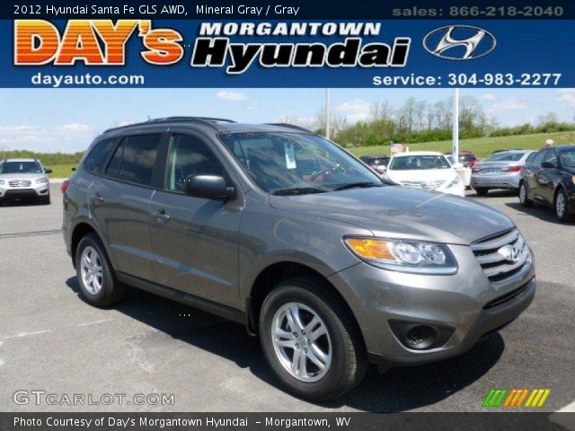 2012 Hyundai Santa Fe GLS AWD in Mineral Gray
