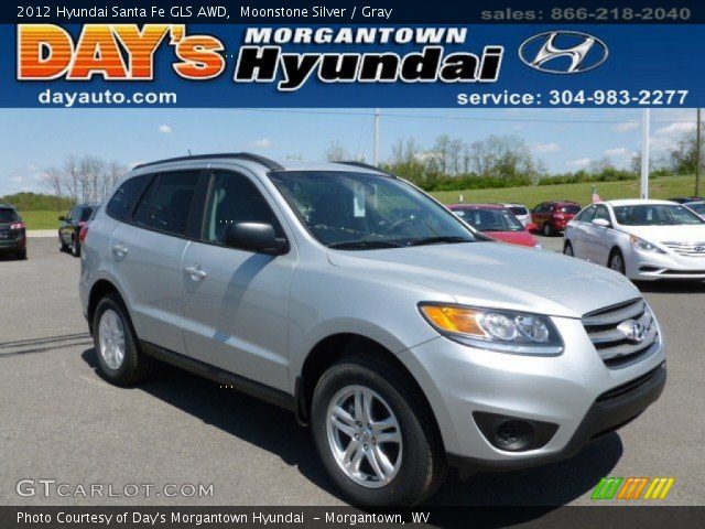 2012 Hyundai Santa Fe GLS AWD in Moonstone Silver