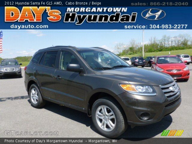 2012 Hyundai Santa Fe GLS AWD in Cabo Bronze