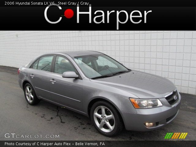 2006 Hyundai Sonata LX V6 in Steel Gray