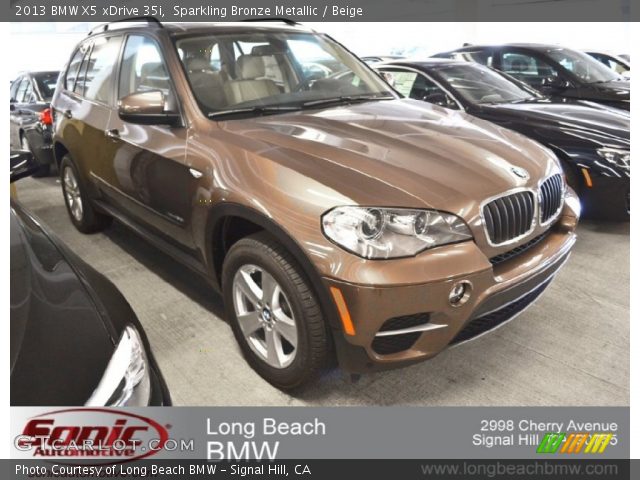 2013 BMW X5 xDrive 35i in Sparkling Bronze Metallic