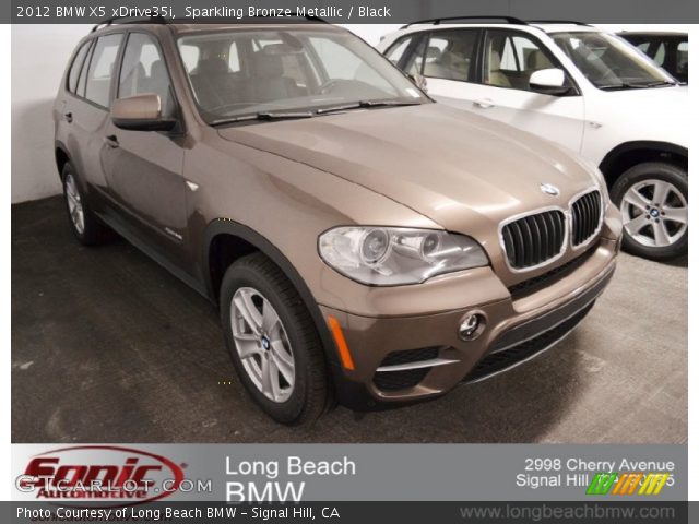 2012 BMW X5 xDrive35i in Sparkling Bronze Metallic