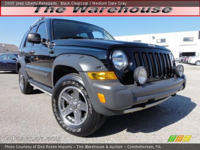 2005 Jeep Liberty Renegade in Black Clearcoat