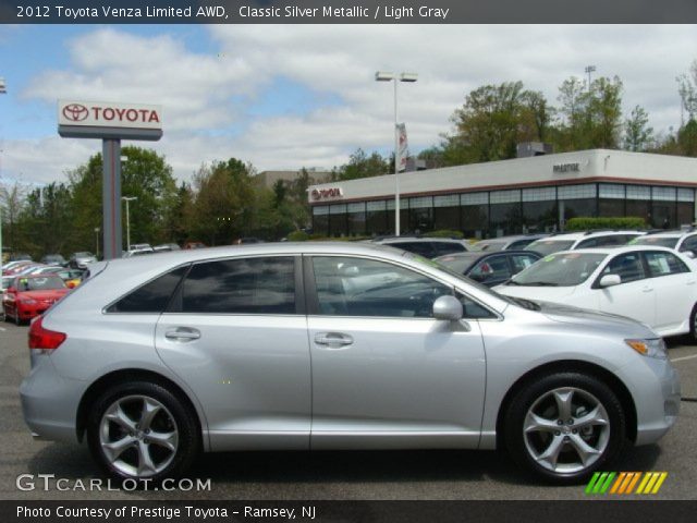 2012 Toyota Venza Limited AWD in Classic Silver Metallic